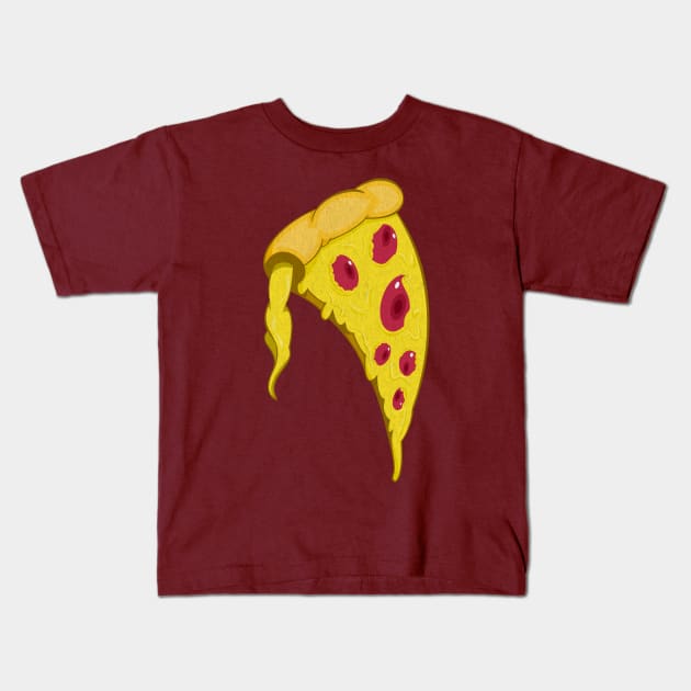 Pizza Kids T-Shirt by Simpson3h